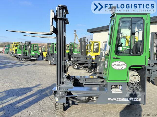 رافعة شوكية رباعية الاتجاهات Combilift C5000L GAS DUPLEX 4100 POSITIONER CABIN