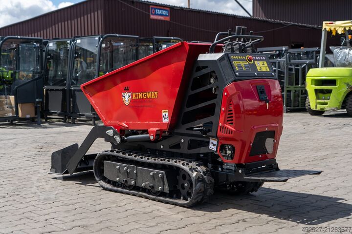 Tracked dumper with front loader GP500 Kingway GP500