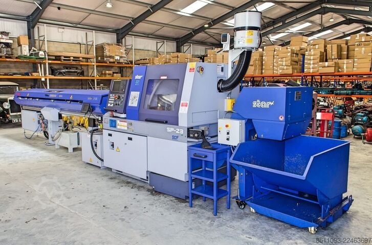 CNC Sliding Head Lathe Star Micronics SP-23 CNC Sliding Head Swiss Type Lathe