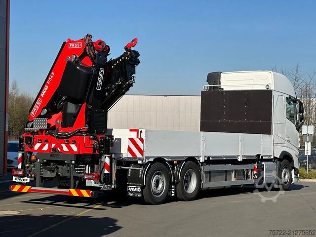 Μεταφορά εμπορευματοκιβωτίων Volvo FH 500 6x2 Containerpritsche mit FASSI 545RA.2.28
