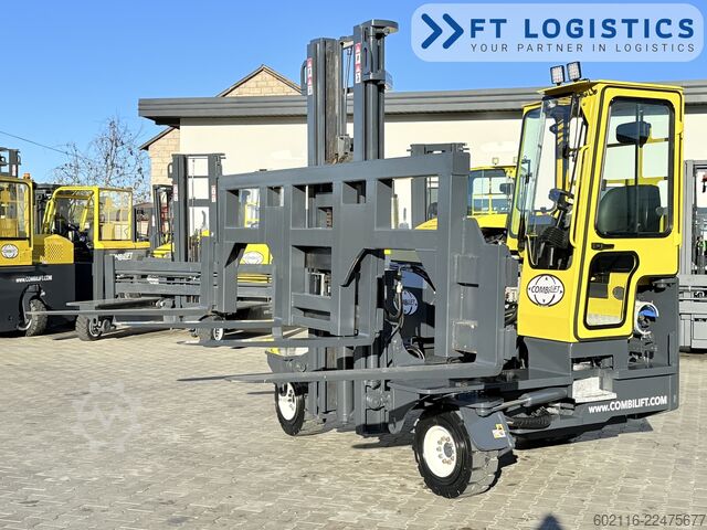 Dört yollu forklift Combilift C3000XL DUPLEX SPREADER BEAM FREE LIFT