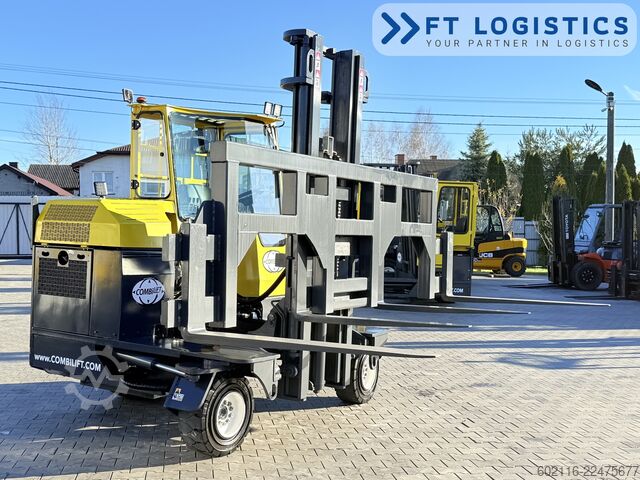Dört yollu forklift Combilift C3000XL DUPLEX SPREADER BEAM FREE LIFT