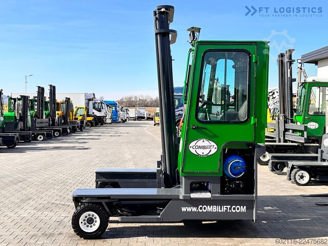Truk forklift 4 arah Combilift C4000 / LPG / DUPLEX / 4500MM /FREE LIFT