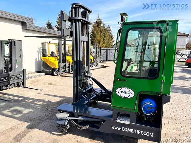 Truk forklift 4 arah Combilift C4000 / LPG / DUPLEX / 4500MM /FREE LIFT