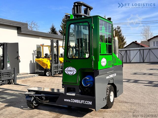 Truk forklift 4 arah Combilift C4000 / LPG / DUPLEX / 4500MM /FREE LIFT