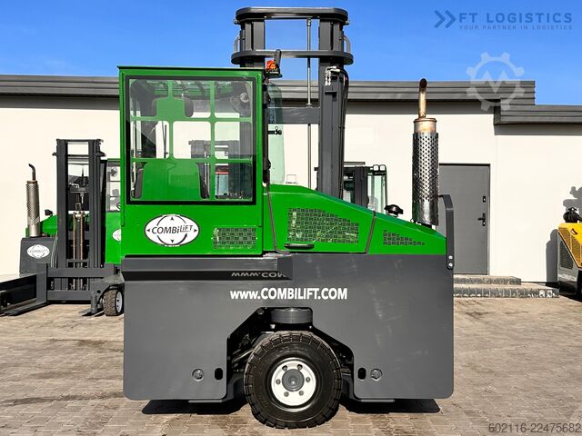 Truk forklift 4 arah Combilift C4000 / LPG / DUPLEX / 4500MM /FREE LIFT