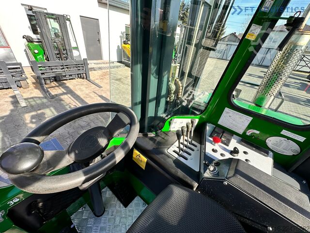 Truk forklift 4 arah Combilift C4000 / LPG / DUPLEX / 4500MM /FREE LIFT