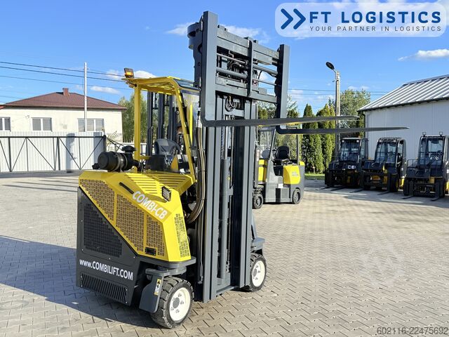 Forklift empat arah Combilift CB2500 GAS TRIPLEX 6000 FREE-LIFT