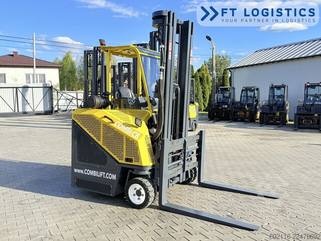 Forklift empat arah Combilift CB2500 GAS TRIPLEX 6000 FREE-LIFT
