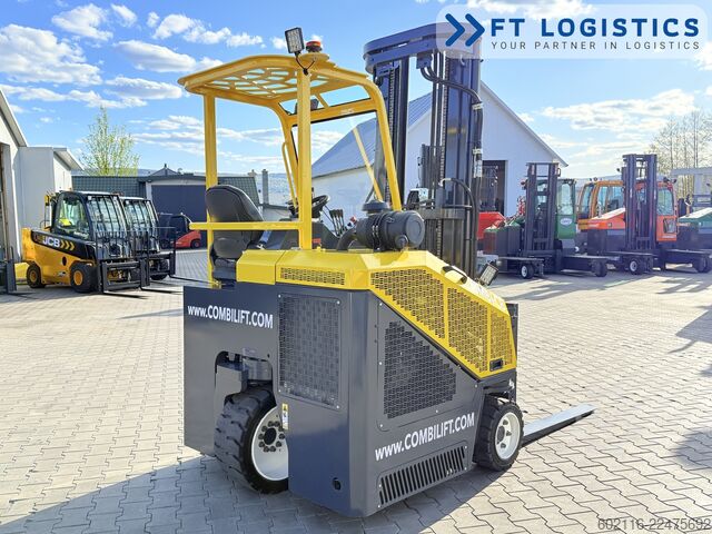 Forklift empat arah Combilift CB2500 GAS TRIPLEX 6000 FREE-LIFT