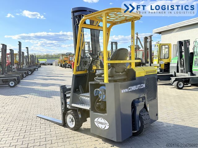 Forklift empat arah Combilift CB2500 GAS TRIPLEX 6000 FREE-LIFT