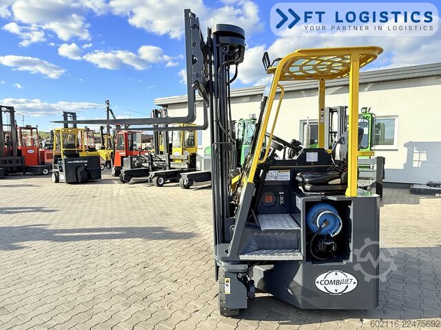 Forklift empat arah Combilift CB2500 GAS TRIPLEX 6000 FREE-LIFT