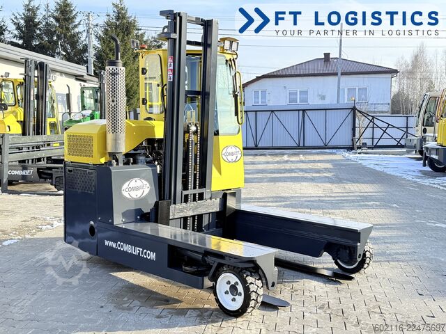 Empilhadeira multidirecional Combilift C3000 GAS DUPLEX PLATFORM 1500 FREE LIFT