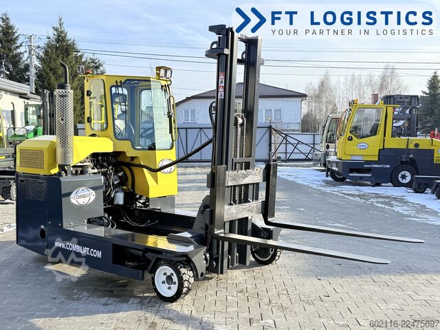 Empilhadeira multidirecional Combilift C3000 GAS DUPLEX PLATFORM 1500 FREE LIFT