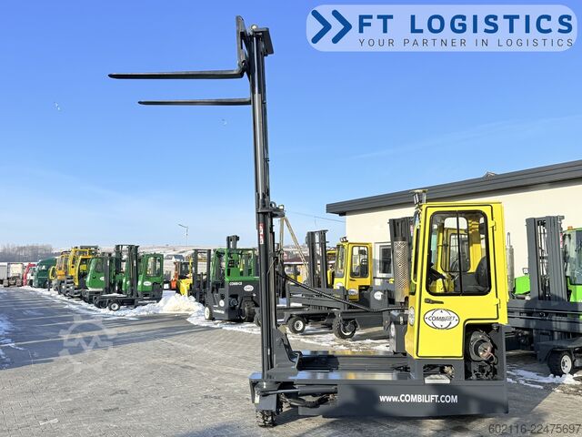 Empilhadeira multidirecional Combilift C3000 GAS DUPLEX PLATFORM 1500 FREE LIFT