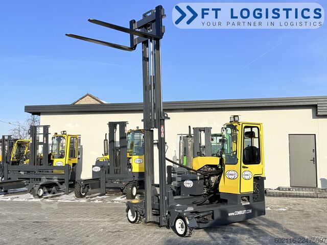 Empilhadeira multidirecional Combilift C3000 GAS DUPLEX PLATFORM 1500 FREE LIFT