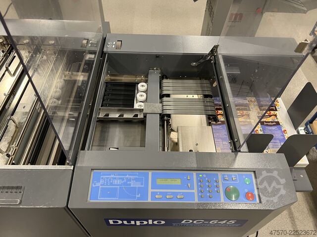 Machine à rainurer et à perforer Duplo Docucutter DC-645