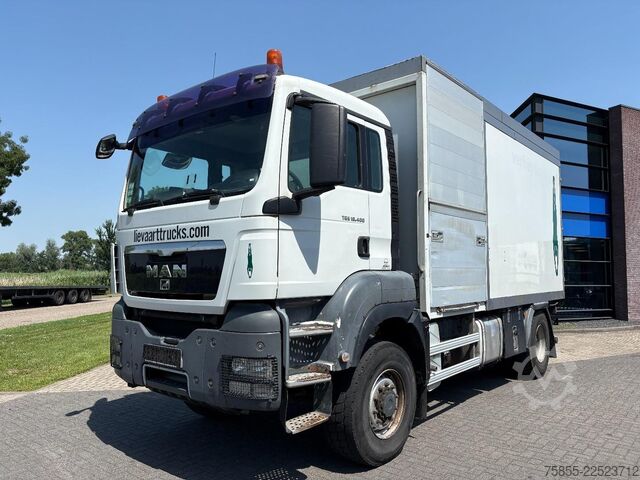 Box body MAN TGS 18.400 4X4 Off-Road / Closed Box / 285.000 ...