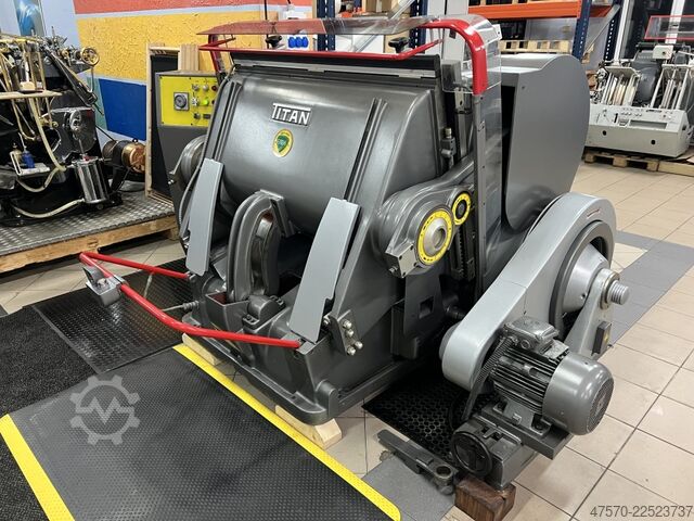 Stanzmaschine, Tiegel Erba Titan Model 3 die cutter Format: 830×1200