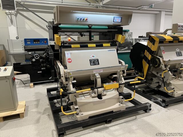 Stanzmaschine mit Heißprägevorrichtung Lidograf TYMC-1200