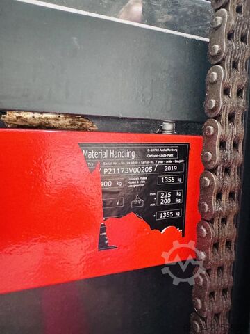 मैनुअल स्टैकर Linde L 14 Triplex