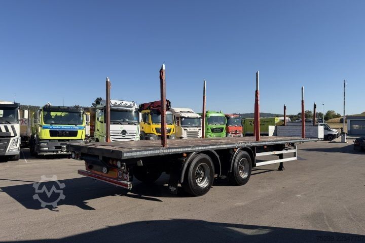 Otvorena poluprikolica  2 SALL 34 2-Achs Pritsche / Swiss-Vehicle