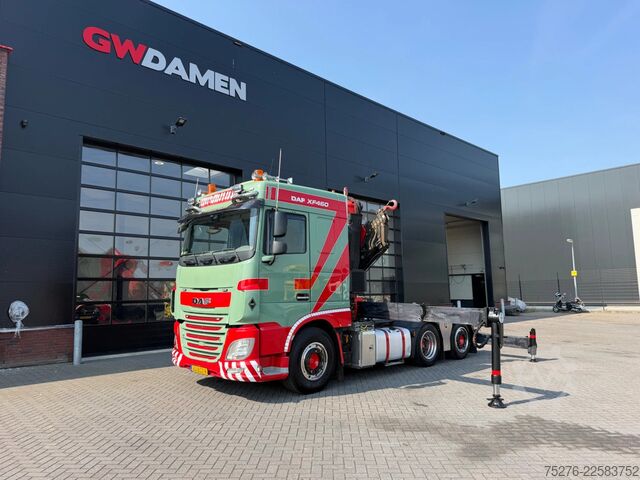 Φορτηγό γερανού DAF XF 460 6x2 Fassi F485RA Euro 6