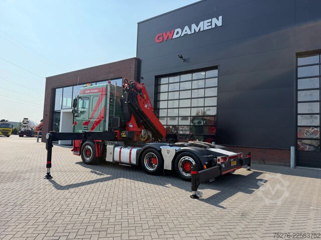 Φορτηγό γερανού DAF XF 460 6x2 Fassi F485RA Euro 6