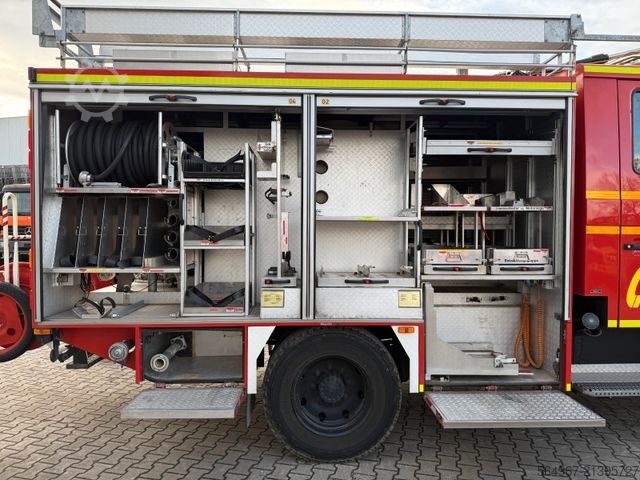 박스 트럭 MAN 12.222 Feuerwehr-LKW LF16 4x4 Allrad Expedition