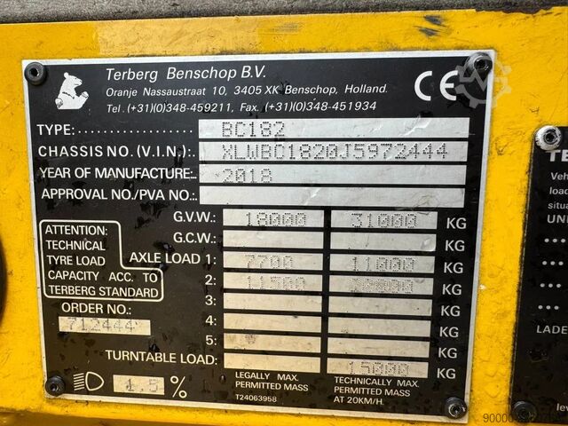 Terminal tractor Terberg BC 182
