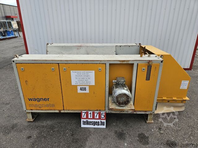 Magnetic Separator with belt,sorting Wagner Magnete 0428-25/60