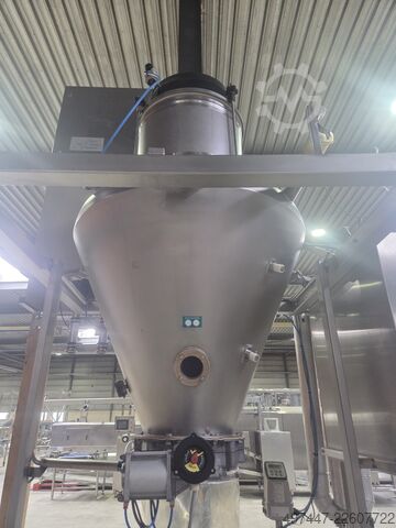Dosing unit / flour dispensing point Silowacht / Kaak doseer unit
