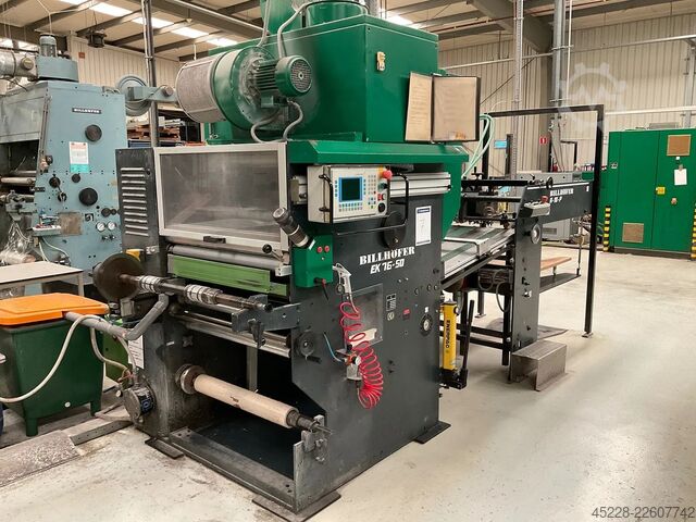 Dispersionskaschiermaschine Billhöfer EK 76-50