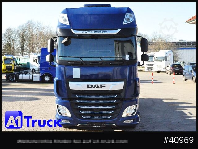 Camión con caja móvil DAF XF 480 FAN, SCC, 7,82 Jumbo, Lenkachse,  Standklima,