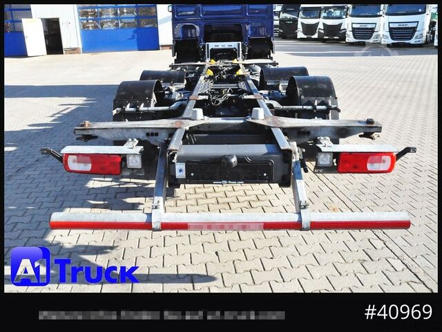 Camión con caja móvil DAF XF 480 FAN, SCC, 7,82 Jumbo, Lenkachse,  Standklima,