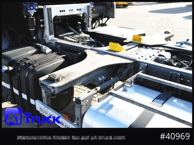 Camión con caja móvil DAF XF 480 FAN, SCC, 7,82 Jumbo, Lenkachse,  Standklima,