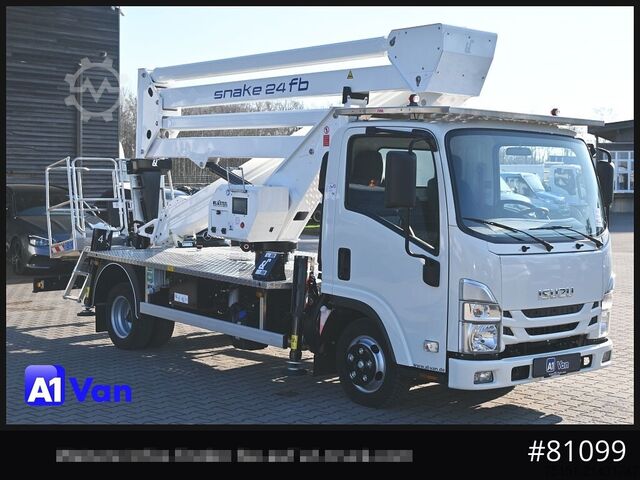 Kombivan ISUZU Isuzu M21 Hubarbeitsbühne, snake 24fb, 24 Meter, 3,5 Tonnen