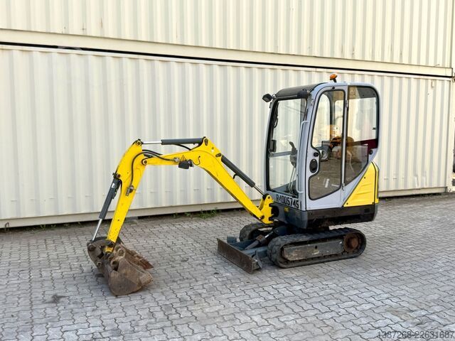 Miniekskavaator WACKER Neuson ET16 / 2019 BJ / 1.520 H / 3x Löffel