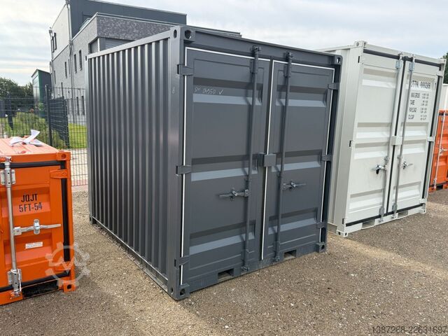 Anden  8 Fuß Container , Neuwertig, Seitentür & Fenster