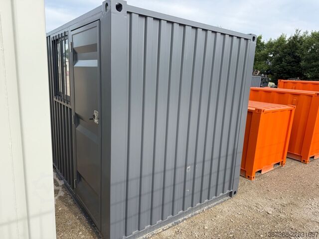 Anden  8 Fuß Container , Neuwertig, Seitentür & Fenster