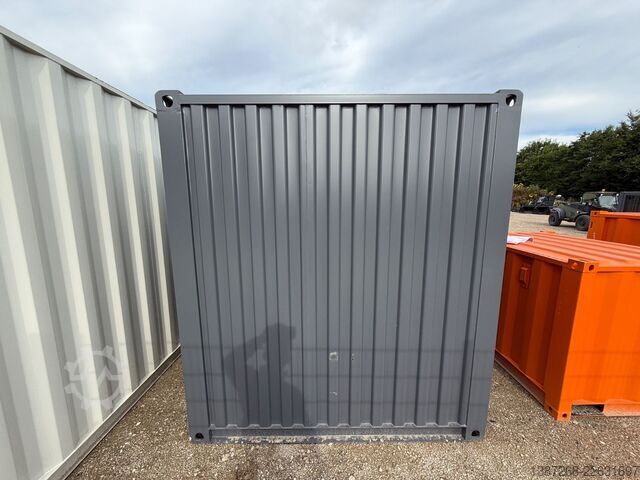 Anden  8 Fuß Container , Neuwertig, Seitentür & Fenster