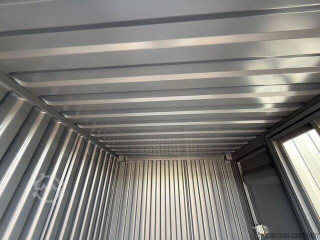 Anden  8 Fuß Container , Neuwertig, Seitentür & Fenster