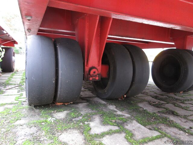 भारी-भरकम ट्रांसपोर्ट ट्रेलर 25 टन Plan Schwerlastwagen Transportwagen 25t Typ 10-C4 Anhänger Wagen 25000KG