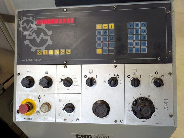 מכונת גריסה מתואמת HAUSER S3 CNC 314