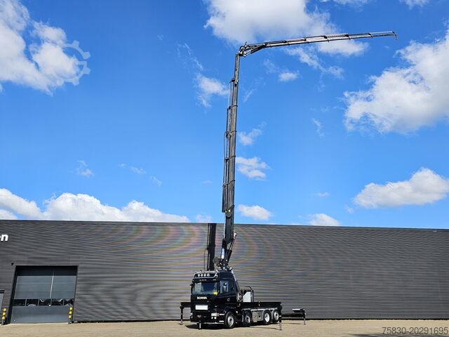 Kranbil Scania R490 / 8x2 / HMF 85 TM CRANE / WINCH / JIB