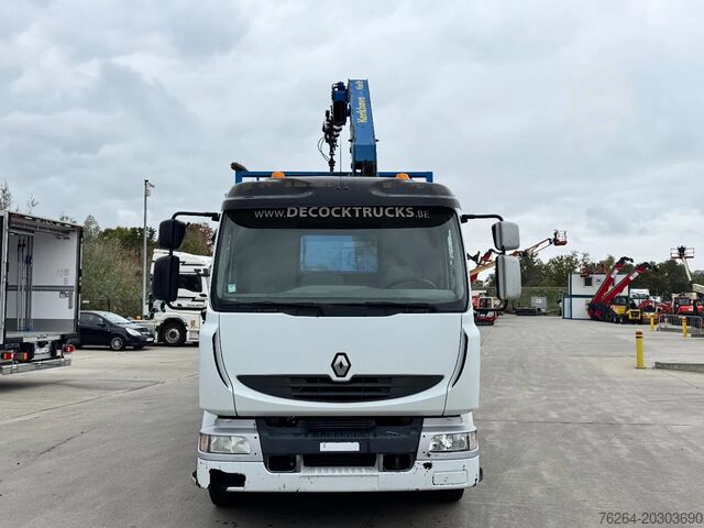 Dumper Renault Midlum 220 16T KIPPER+KRAAN