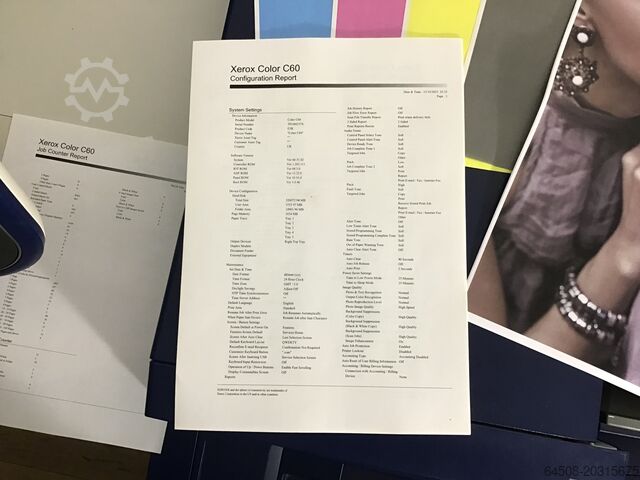 XEROX C60 με εσωτερικό FIERY EX-i C60/70 XEROX XEROX Digital Color Press C60