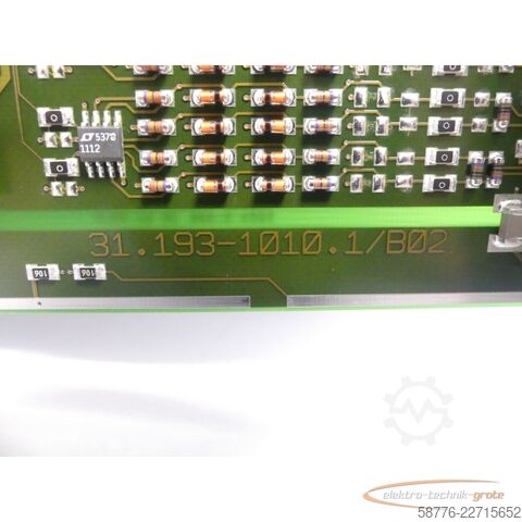 Componenta Trumpf Kontron CP671 TASC-MFB / 31.193-1010.1/B02 Karte SN: 152734123