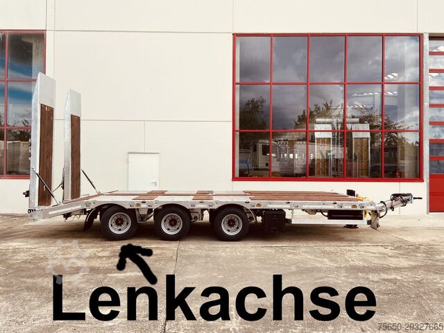 Nízkoložný přívěs Möslein TT 28  Tridem- Tieflader 3 Achs, gelenktNeufahrzeug