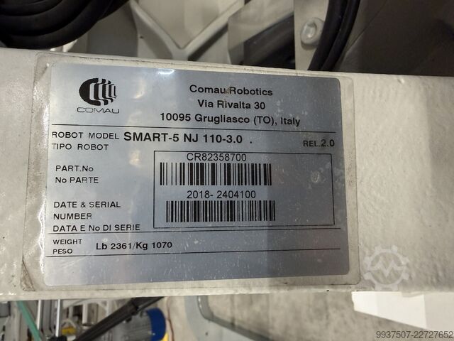 工业机器人 Comau C5G ACC3-E & Comau Smart-5 NJ 110-3.0